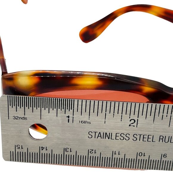 Vogue Vintage Tortoise Shell Sunglasses Made in Italy - Picture 12 of 16